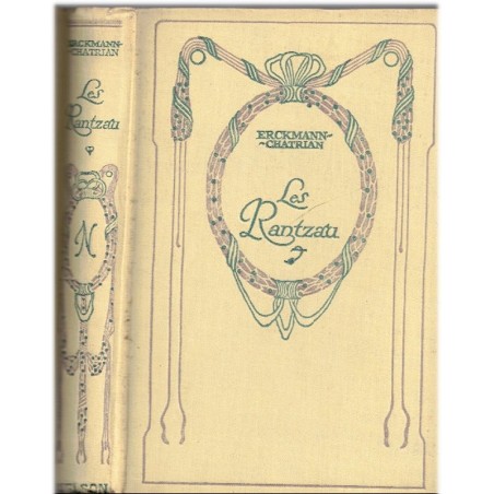 Les Rantzau, Erckmann-Chatrian 1928 - village des Vosges, rivalité, Les deux frères, , collection Nelson