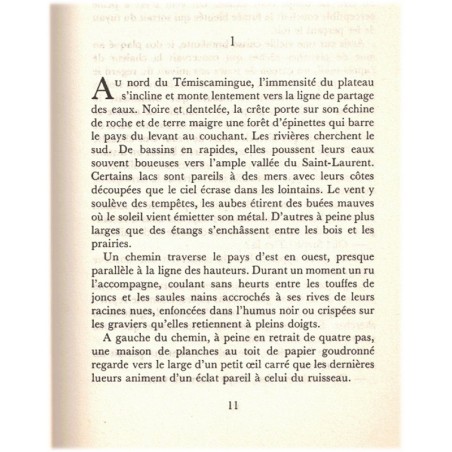 Harricana, Bernard Clavel, 1983 - beauté du Canada, Grand nord canadien,