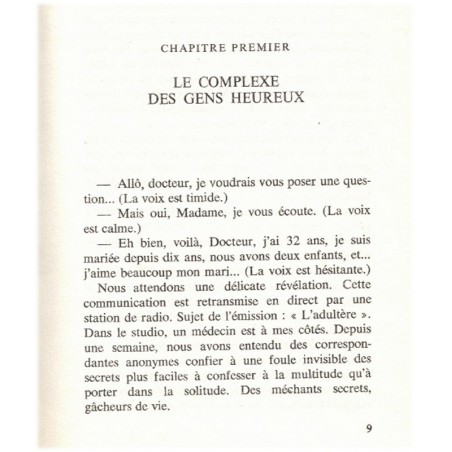 Madame et le bonheur, Christiane Collange, 1972 - bonheur en 1970, épanouissement personnel