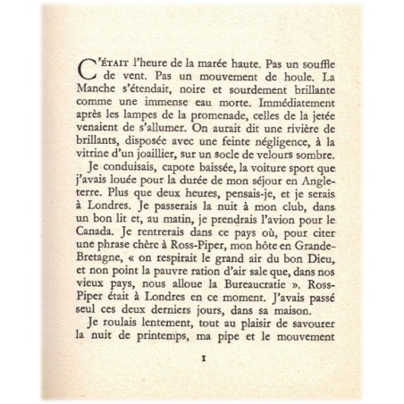 Le visage dans l'ombre, Victor Canning, 1962 - faux coupable,