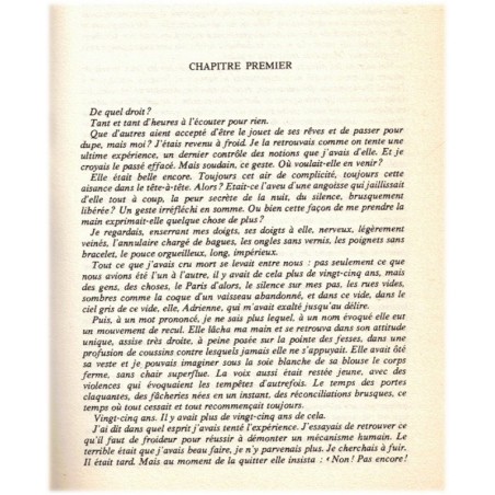 Elle Adrienne, Edmonde Charles-Roux, 1978 - Europe en guerre 1939/45, double histoire d'amour