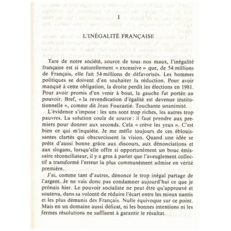 Toujours plus, François de Closets, 1983 - société 1970, inégalitarisme, classe privilégiée