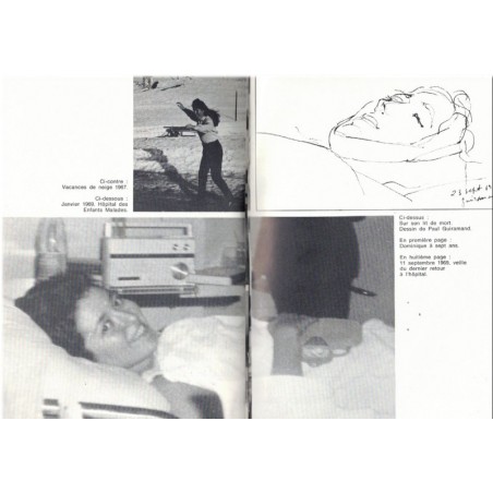 Je ne veux pas qu'on m'oublie, Dominique Cacoub, 1977 - journal intime d'une adolescente leucémique