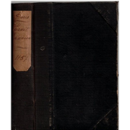 Trait d'union, Henri Doris, 1900 - Morlieu, Meuse, amours dans la bonne société 1880, roman sentimental