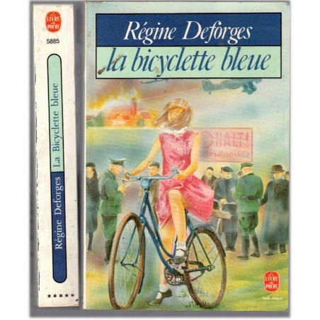 La bicyclette bleue, Régine Deforges, 1984 - fresque romanesque, 2e guerre mondiale -