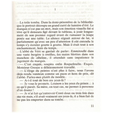 Louison ou l'heure exquise, Fanny Deschamps, 1988 - femme amoureuse au XVIIIe siècle