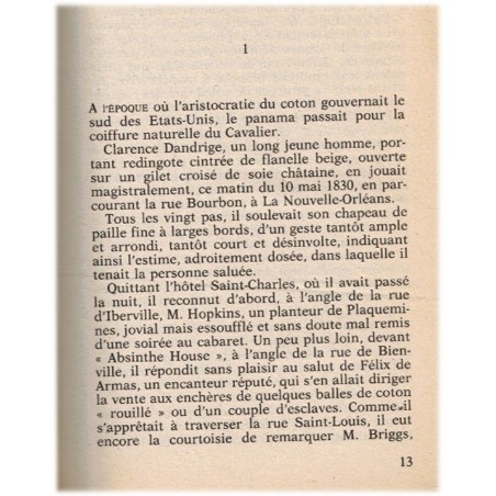 Louisiane, T1, Maurice Denuzière, 1985 - Vieux Sud, famille de plantation de coton, saga,