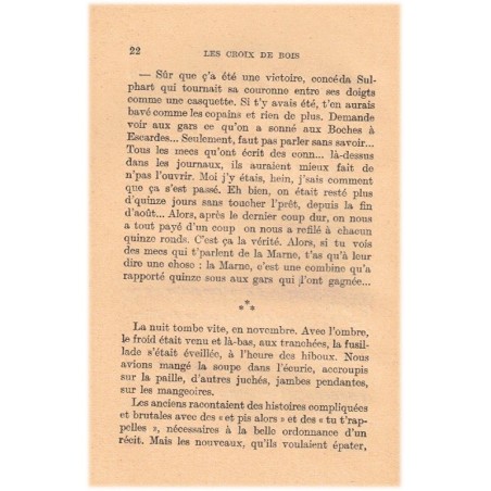 Les croix de bois, Roland Dorgelès, 1924 - guerre 1914/1918, chef-d'œuvre, Poilus dans les tranchées