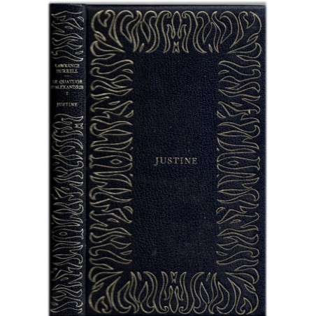 Le quatuor d'Alexandrie, T1 Justine, Lawrence Durrell, 1968 - roman d'amour, bleu Cercle du bibliophile