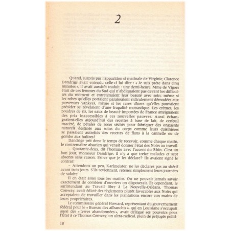 Fausse-Rivière, T2 Louisiane, Maurice Denuzière, 1979 - Vieux Sud, famille de plantation de coton, saga familiale