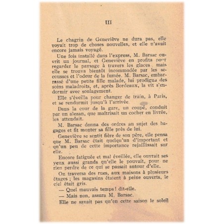 De trop, Dominique, 1946 - une petite fille campagnarde se sent "de trop", bons sentiments