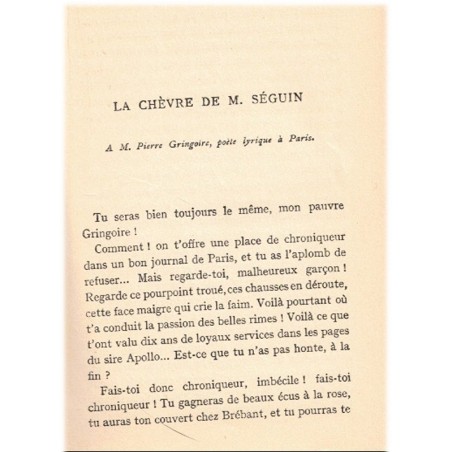 Lettres de mon moulin, Alphonse Daudet, 1910 - Collection Nelson, ode à la Provence, contes, littérature jeunesse