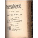 La folle journée ou le mariage de Figaro, Caron de Beaumarchais - belle reliure, théâtre XVIIIe siècle