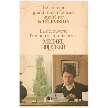La chaîne, dédicacé par Michel Drucker, Michel Drucker, 1979 - , télévision, médias
