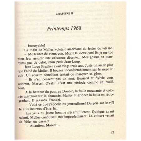 La chaîne, (dédicacé par Michel Drucker), Michel Drucker, 1979 - , monde de la télévision, médias
