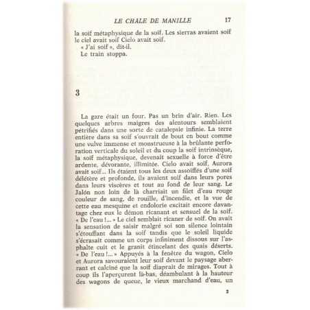 Le châle de Manille, Albert Deza, 1969 - Espagne, un train, des jeunes mariés, un faussaire, écrivain espagnol