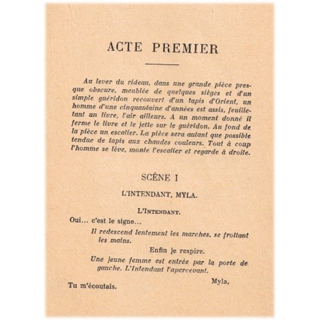 La princesse à l'hostie, Jacques Debout, 1934 - théâtre chrétien des Cahiers Catholiques