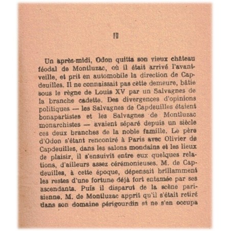 L'ondine de Capdeuilles, Delly, 1940 - relations tuteur pupille, roman sentimental