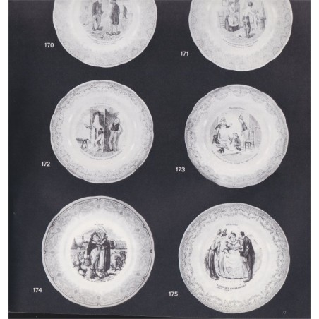 Faïences de Sarreguemines, Musée historique Strasbourg, 1986, art, catalogue d'exposition, antiquités, Alsace