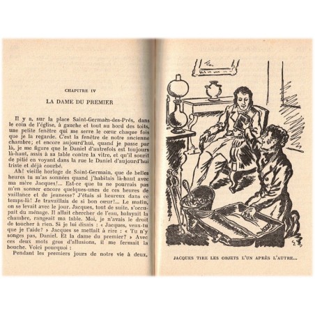 Histoire d'un enfant, Le Petit Chose, Alphonse Daudet, 1960 - école Saint-Ouen 1957, enfance XIXe siècle, bibliothèque verte