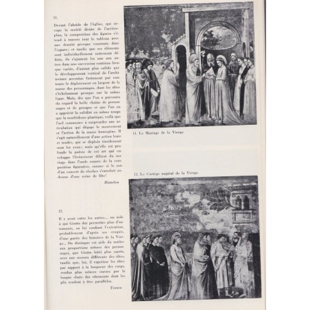 Giotto, la chapelle Scrovegni à Padoue, 1962, art, peintres, Italie, église