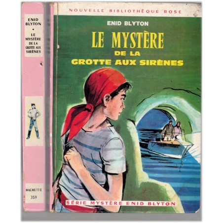 Le mystère de la grotte aux sirènes, Enid Blyton, 1970 - aventures jeunesse, Nouvelle bibliothèque rose