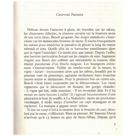 Les excès de la passion, Yves Courrière, 1976 - domaine viticole, vins, Beaujolais, passion, conflits sociaux