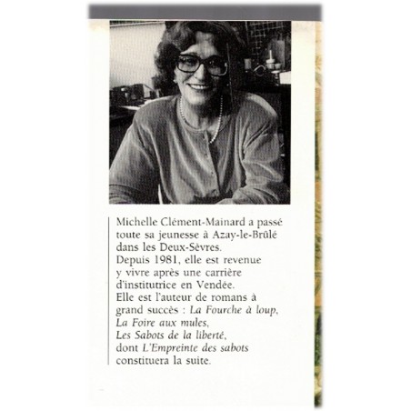 La grande rivière, Michelle Clément-Mainard, 1994 - , Poitou, Deux-Sèvres,  17e siècle, Canada XVIIe siècle, pionniers canadiens