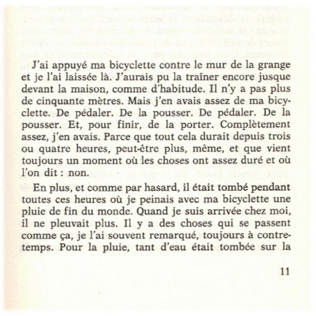 Le jour de congé, Inès Cagnati, 1979 - rêve d'adolescente, campagne
