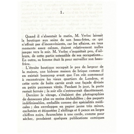 L'agent secret, Joseph Conrad, 1962 - anarchistes 19e siècle, révoltes sociales Angleterre XIXe siècle
