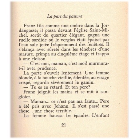 Les violettes de Baden, Jacques Christophe, 1964 -