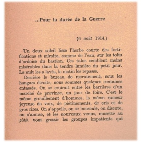 Le cabaret de la belle femme, Roland Dorgelès, 1947 - Les Croix de Bois - guerre 1914/1918,  Poilus dans les tranchées