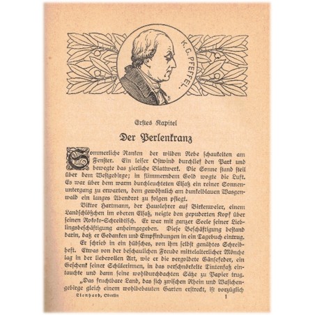 Oberlin, Roman aus der Revolutionszeit im Elsass, Friedrich Lienhard, 1917 - Révolution en Alsace, alsatiques