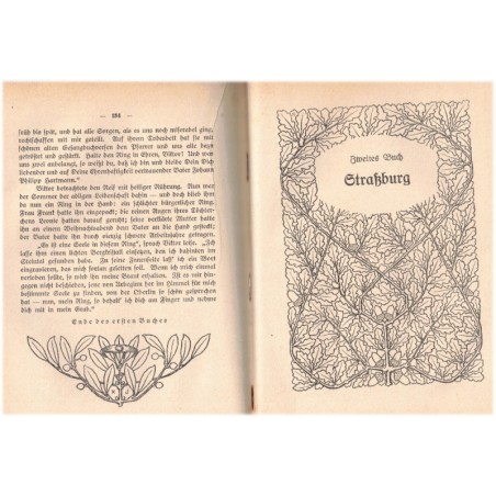 Oberlin, Roman aus der Revolutionszeit im Elsass, Friedrich Lienhard, 1917 - Révolution en Alsace, alsatiques