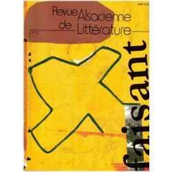 Revue alsacienne de littérature N°63 1998, Elsässische Literaturzeitschrift - revue littéraire, écrivains alsaciens,