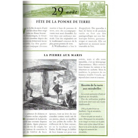 L'almanach de l'Alsace, Bernard Vogler, 2001 - traditions, légendes, dictons alsaciens