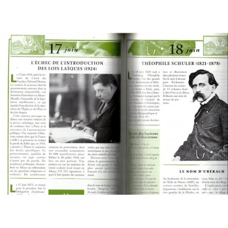 L'almanach de l'Alsace, Bernard Vogler, 2001 - traditions, légendes, dictons alsaciens