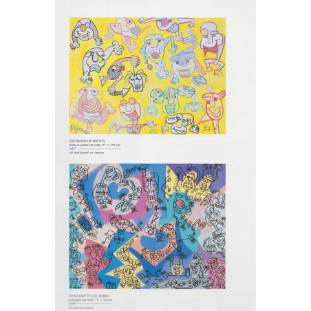 Pejman, dix ans de peinture, 1998 - peintres, art moderne, Iran