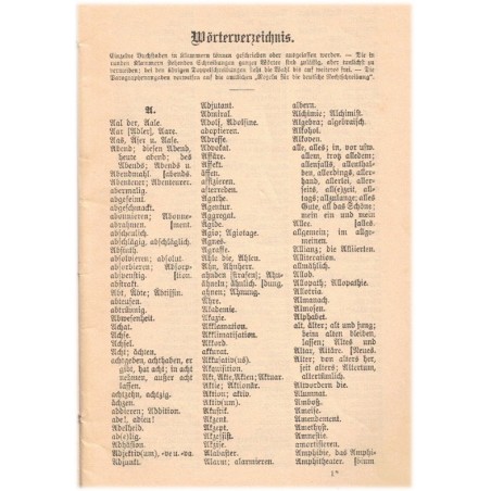 Amtliches Wörterverzeichnis für die deutsche Rechtschreibung, 1903 - vocabulaire juridique allemand, manuels d'allemand