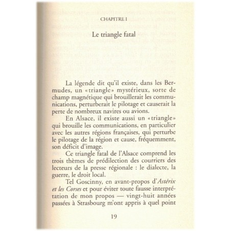 La cigogne, l'autruche et l'escargot, Michel Stourm, 1995 - Quand l'Alsace osera