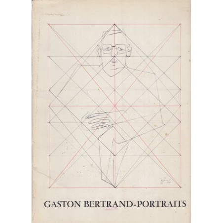 Gaston Bertrand, Portraits, Jean Guiraud, 1977 - art, peintres, art moderne,Belgique