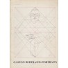 Gaston Bertrand, Portraits, Jean Guiraud, 1977 - art, peintres, art moderne,Belgique