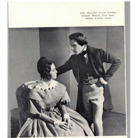 Le Faiseur, programme TNP Jean Vilar, journées mulhousiennes 1960 - théâtre XXe s., comédiens, spectacles