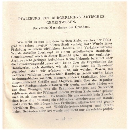 Aus der Vergangenheit von Pfalzburg, G.H. Schwartz, 1930 - histoire de Phalsbourg, Moselle, Lothringen