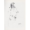 Gaston Bertrand, Portraits, Jean Guiraud, 1977 - art, peintres, art moderne,Belgique