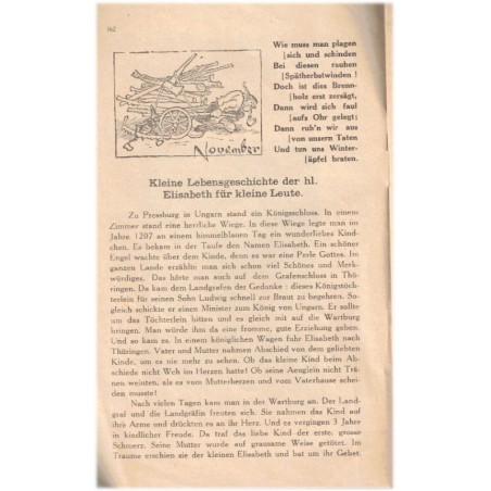 L'Ami de nos Enfants, Seraphischer Kinderfreund, November 1931 - revue alsacienne, revue religieuse pour la jeunesse