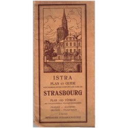 Plan et guide de Strasbourg...