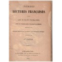Premières lectures françaises pour les écoles primaires avec vocabulaire Français-allemand, Joseph Willm, 1876 - manuel Alsace