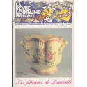 La revue lorraine populaire, les faïences de Lunéville, 1999, antiquités, philatélie, marques postales