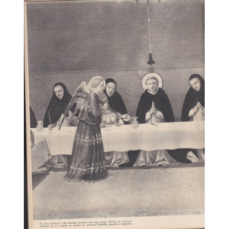 Le couronnement de la Vierge, Fra Angelico, le musée des chefs-d'œuvre 1947 - Peintres italiens, Italie, art XVe siècle